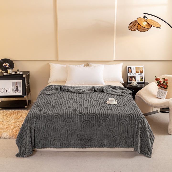 Textured Midweight Decorative Blanket