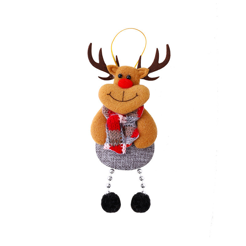 Decorative Christmas reindeer made of felt
