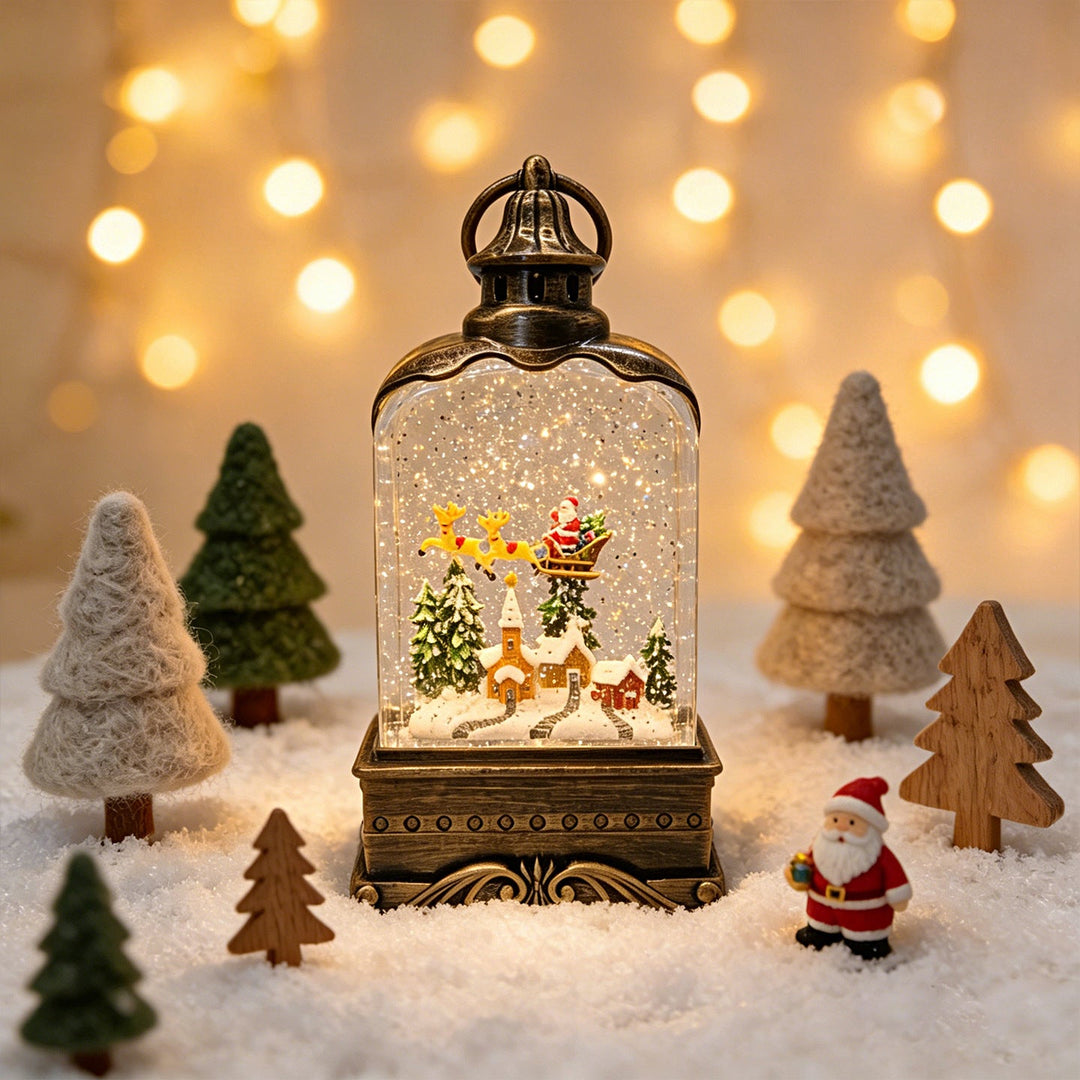Light Play Snow Globe