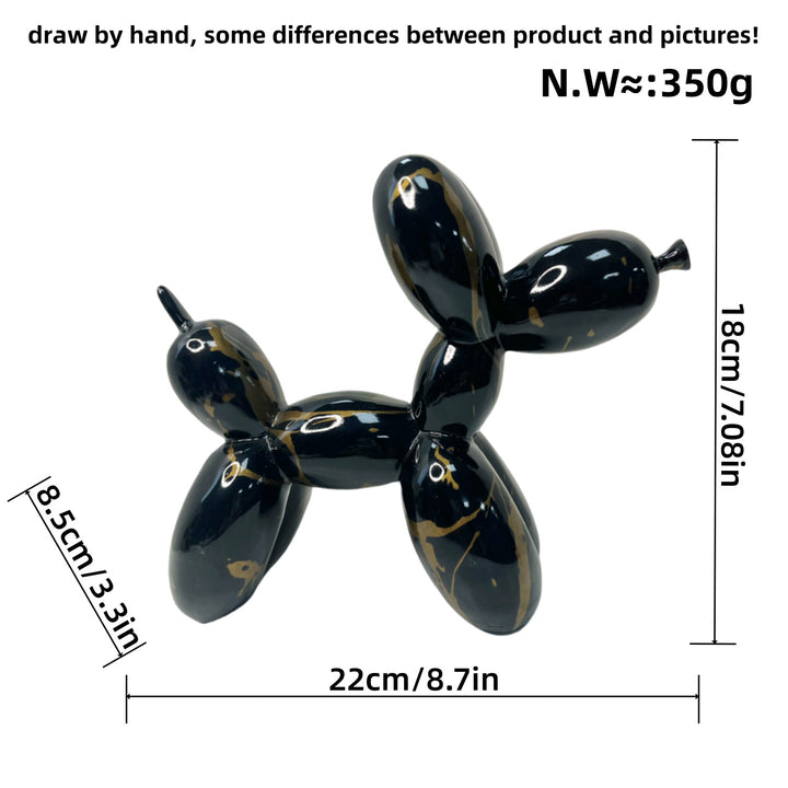 Colorful Balloon Dog Sculpture