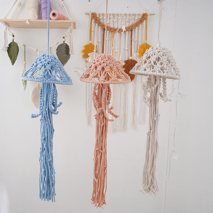 Decorative Macramé Ceiling Light Shade