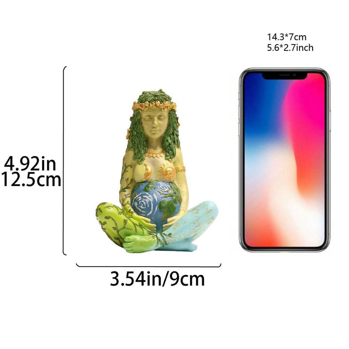 Decorative Earth Goddess Figurine