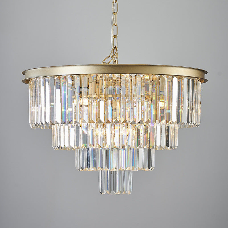 Crystal animal chandelier