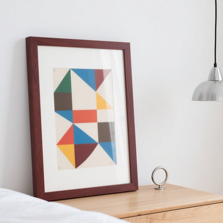 Abstract Geometric Art Frame
