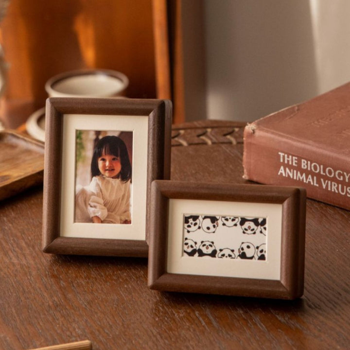 Wooden Baby Photo Frame for Home Display