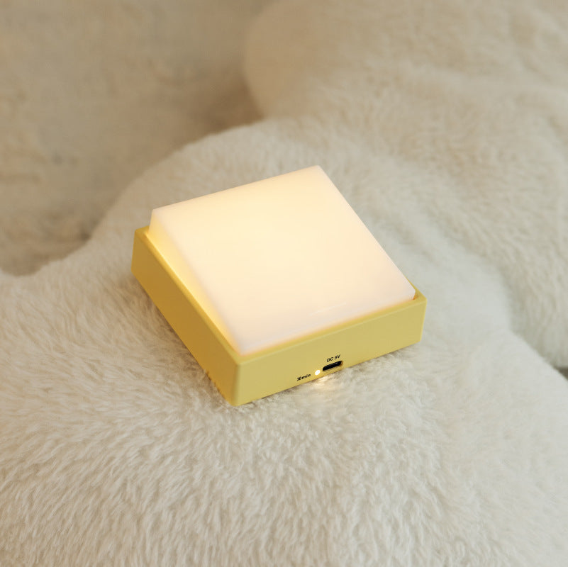 Wall-mounted LED night light with soft diffuser