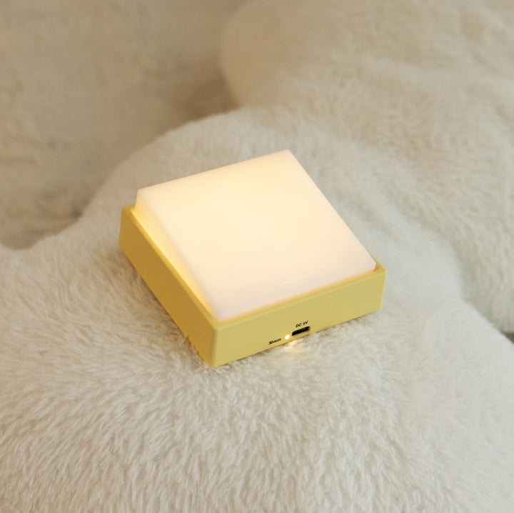 Wall-mounted LED night light with soft diffuser