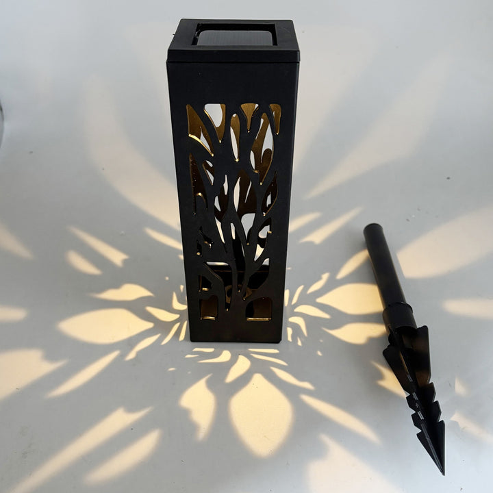 Solar-powered decorative lantern
