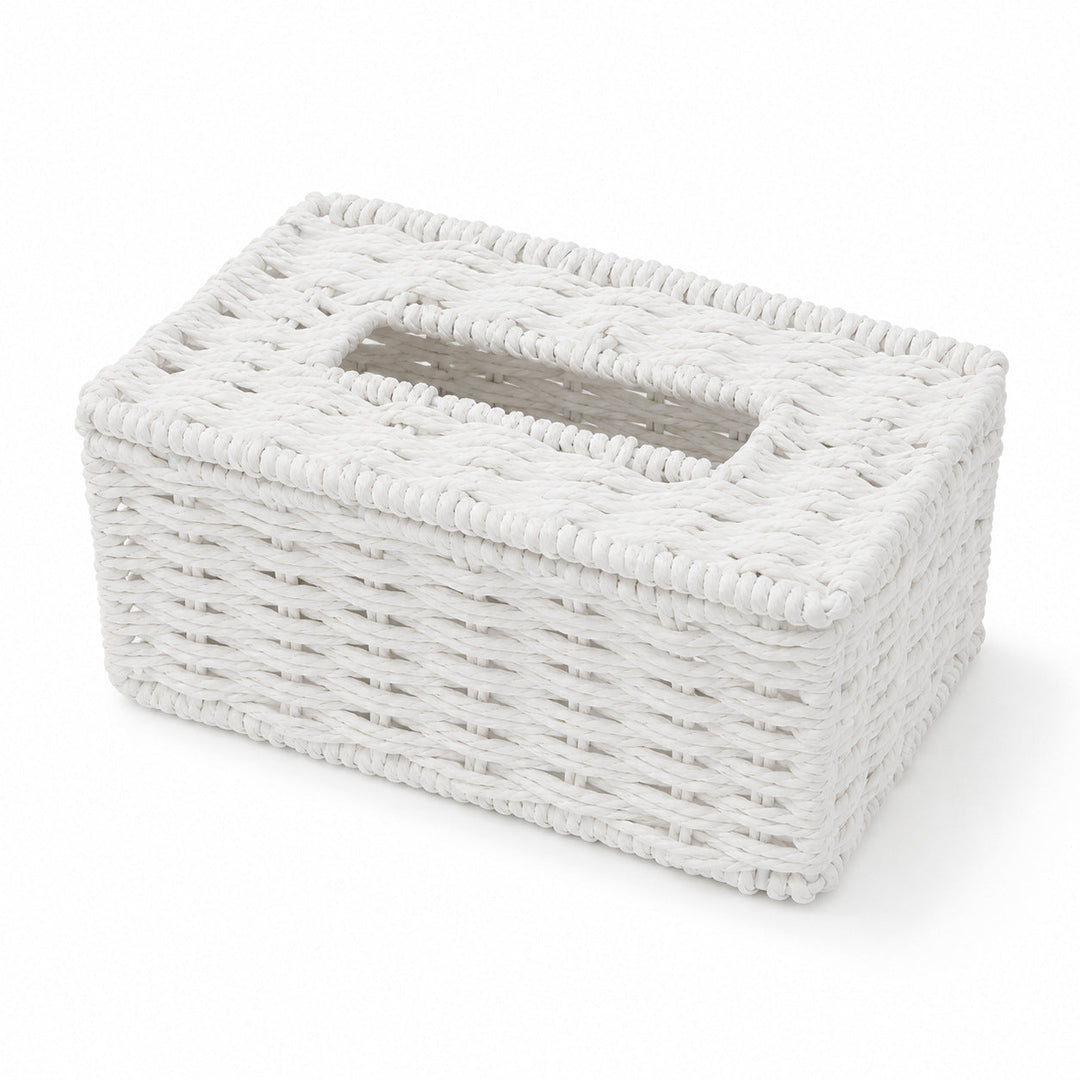 Woven Tissue Box Cover