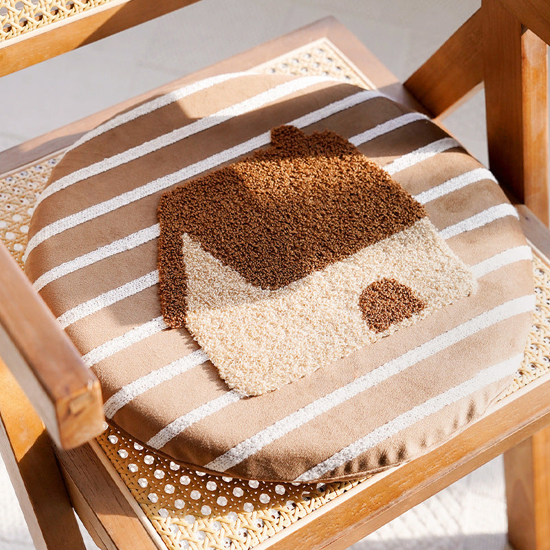 Decorative Animal-Themed Chair Cushion