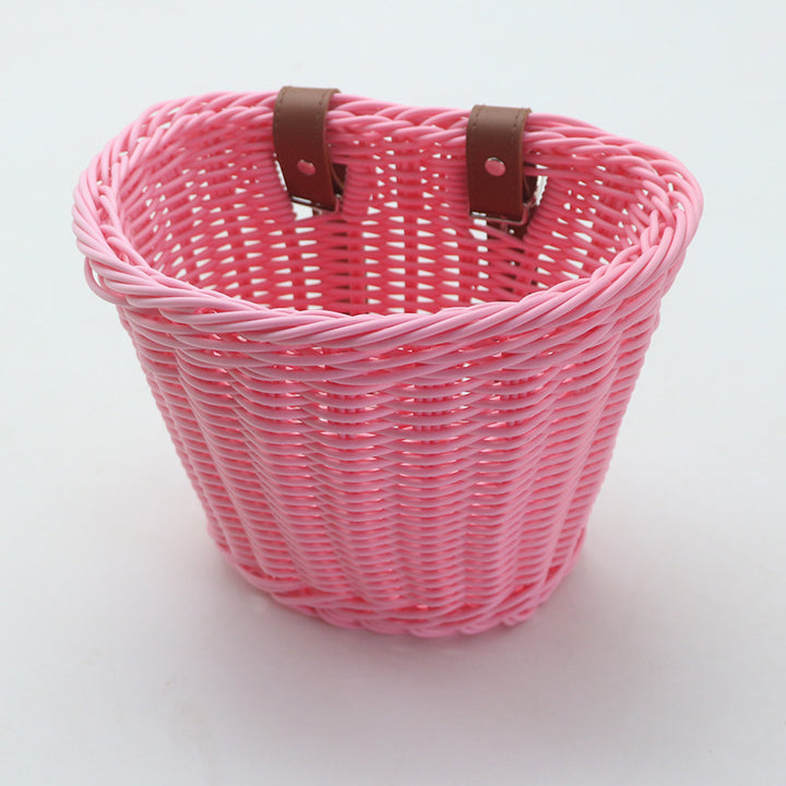 Robust bicycle accessory basket
