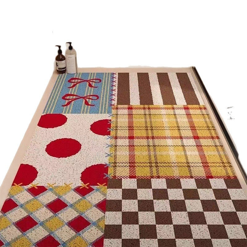 Playful Puppy-Themed Non-Slip Bathroom Mat