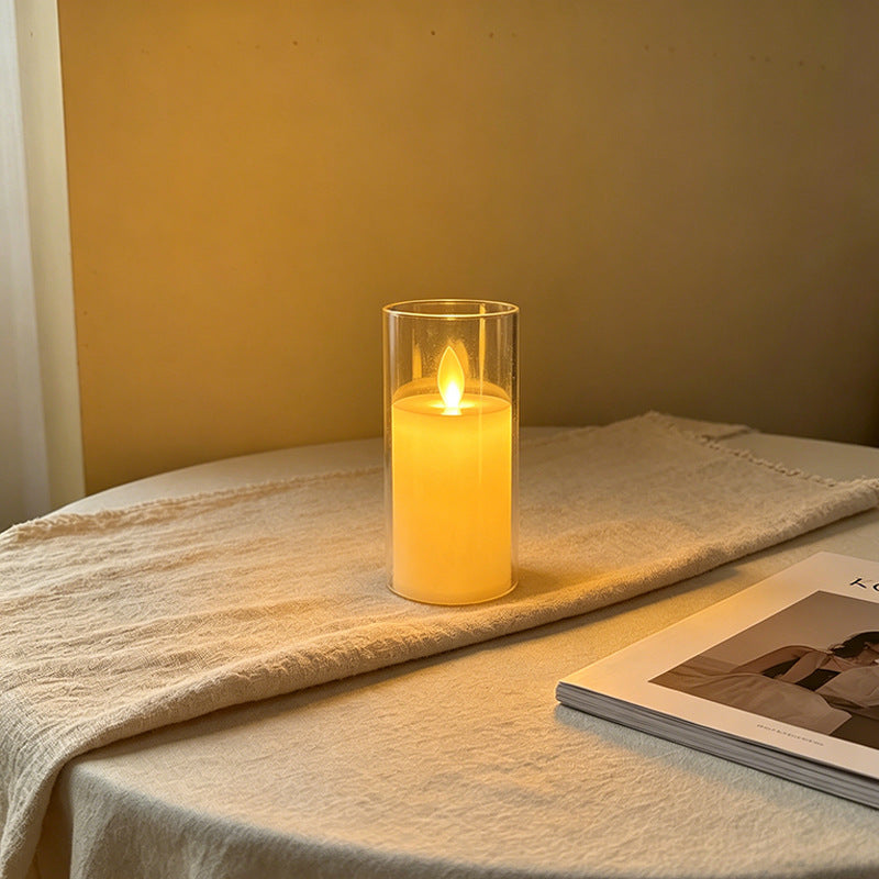 LED Scented Candle with Flame Effect