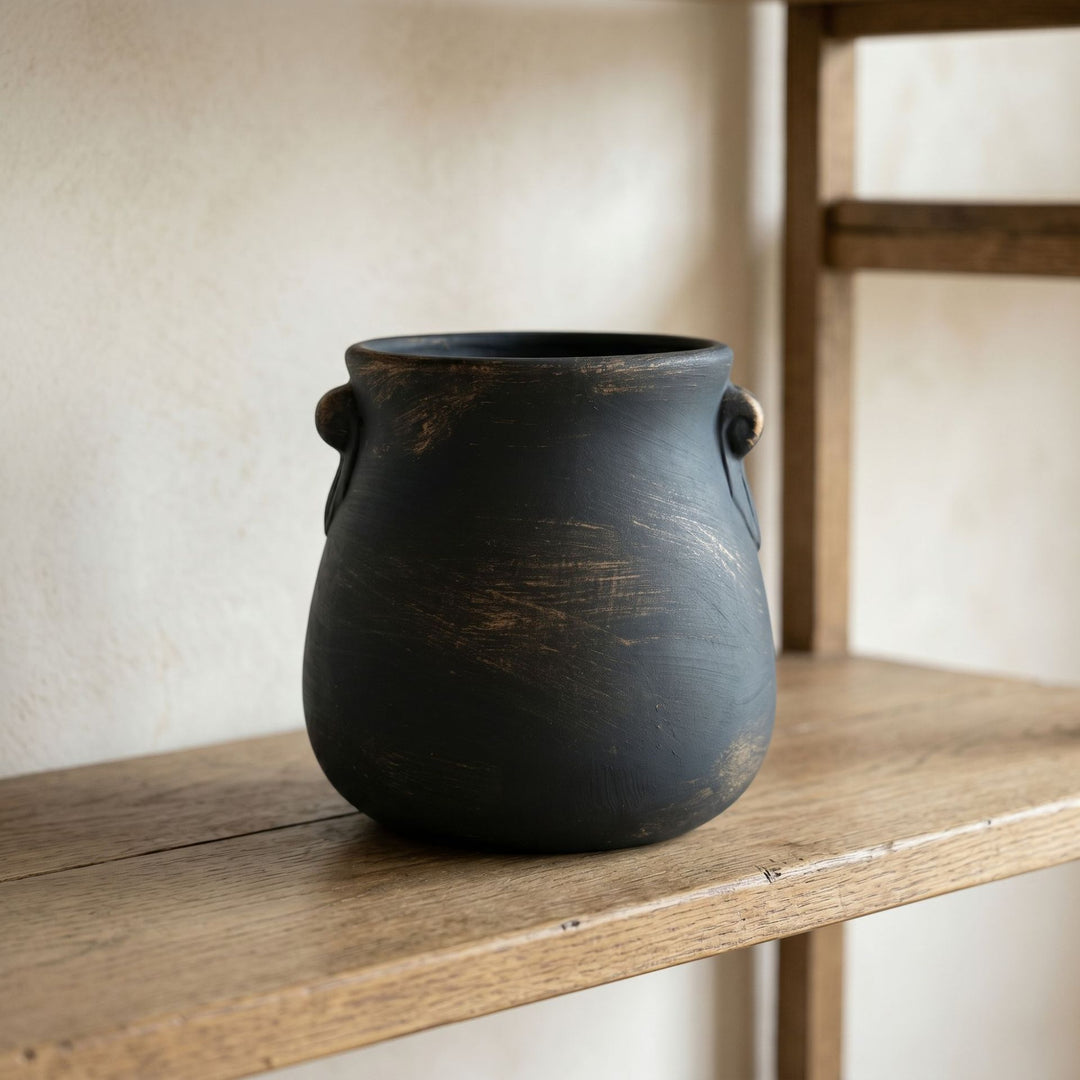 Handcrafted ceramic flower pot