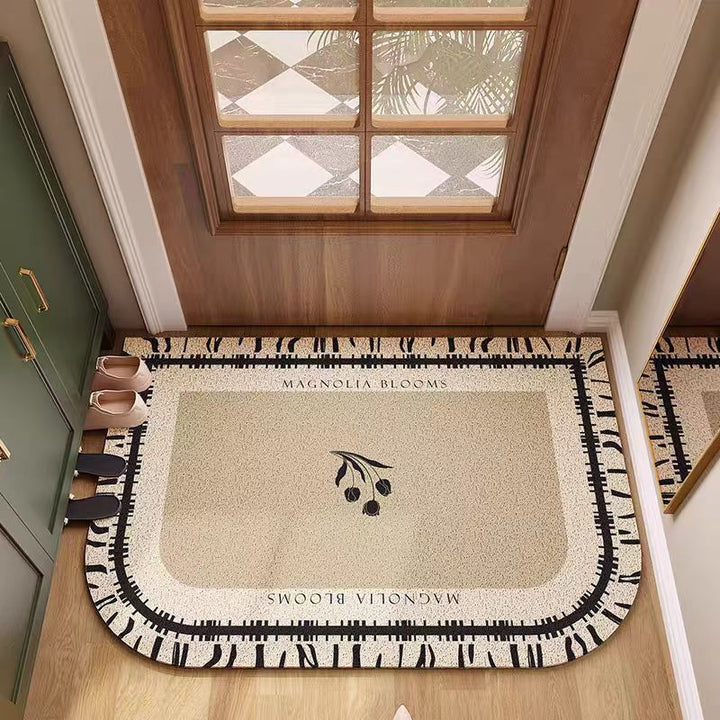 Floral Welcome Mat