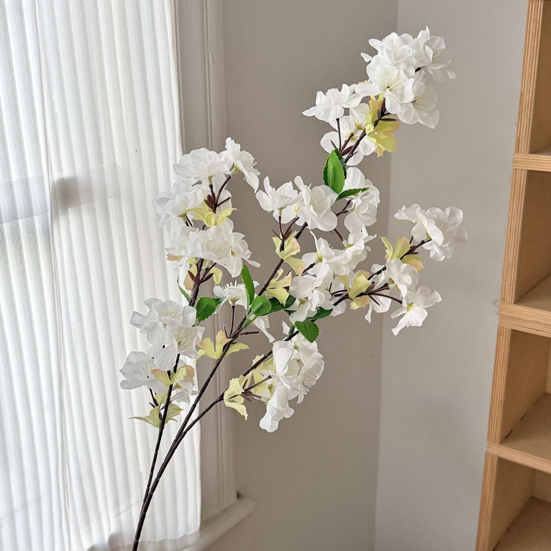 Lush Faux Cherry Blossom Stem