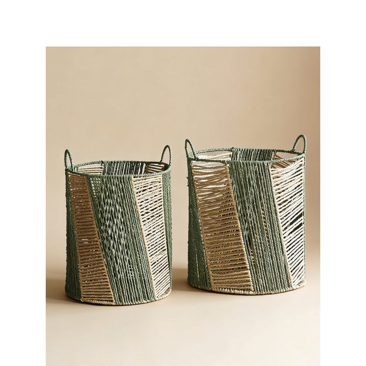 Decorative storage basket