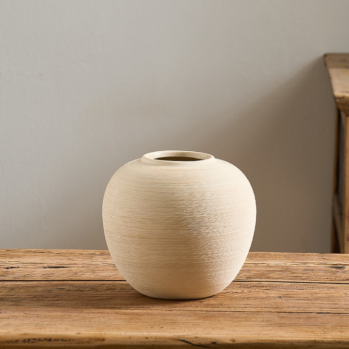 Decorative flower ceramic vase