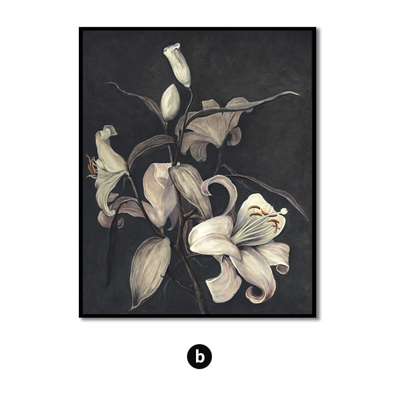 Elegant Floral Canvas Artwork