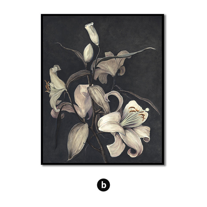 Elegant Floral Canvas Artwork