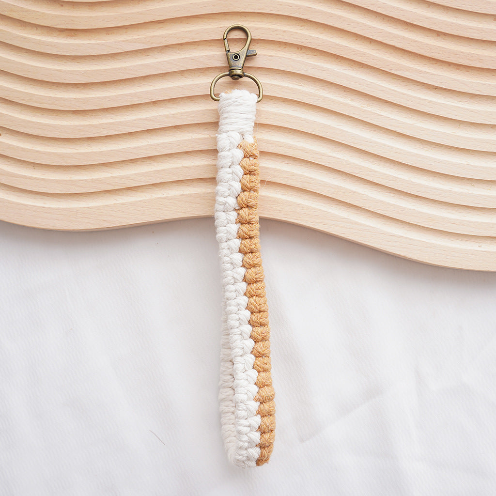 Macramé Keychain Holder