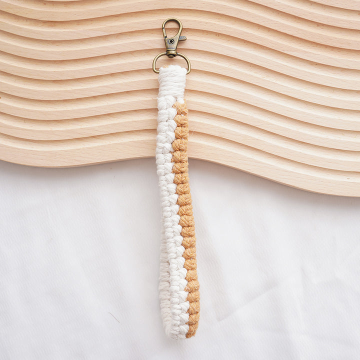 Macramé Keychain Holder