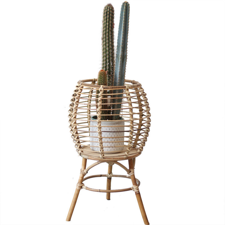 Handmade Rattan Stool