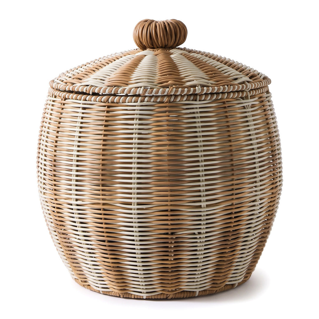 Stylish basket with lid