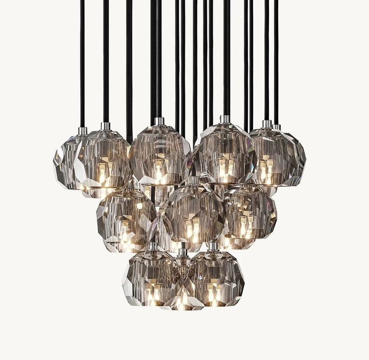 Crystal pendant lamp