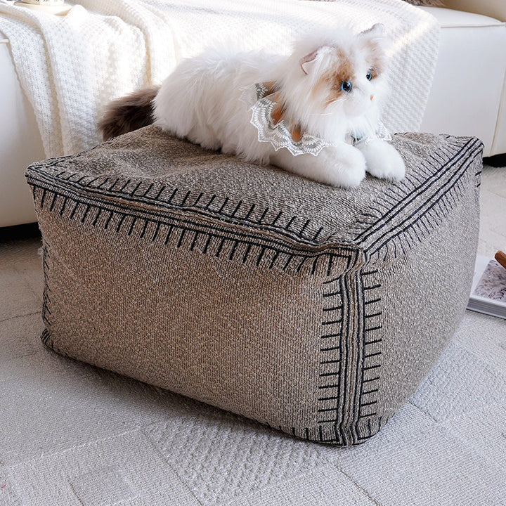 Decorative Floor Pouf for Home Interior Decor