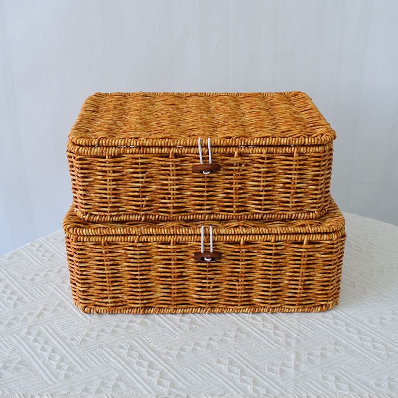Handwoven Decorative Storage Box