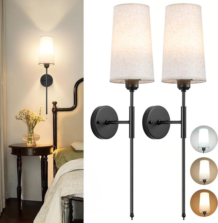 Stylish remote-controlled wall light