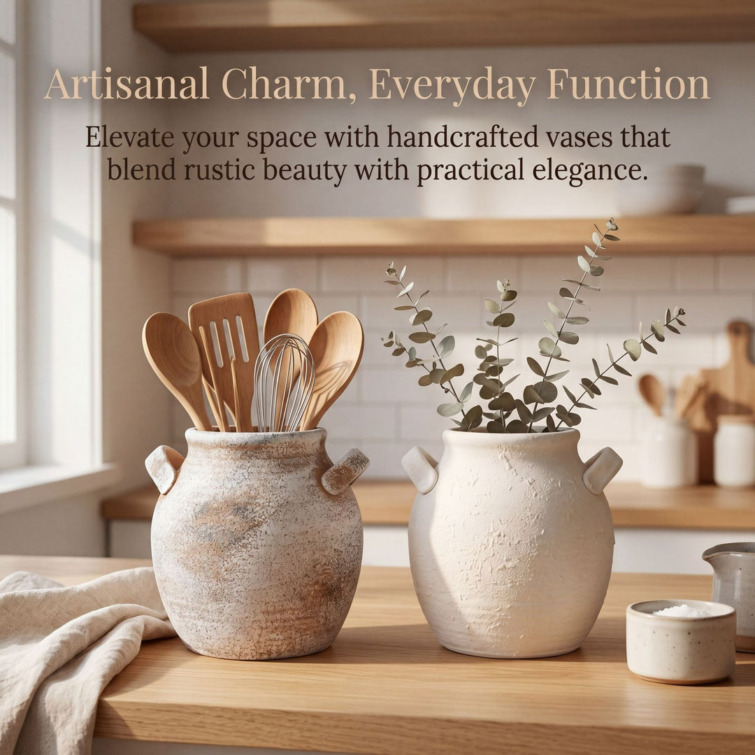 Handcrafted Decorative Ceramic Pot