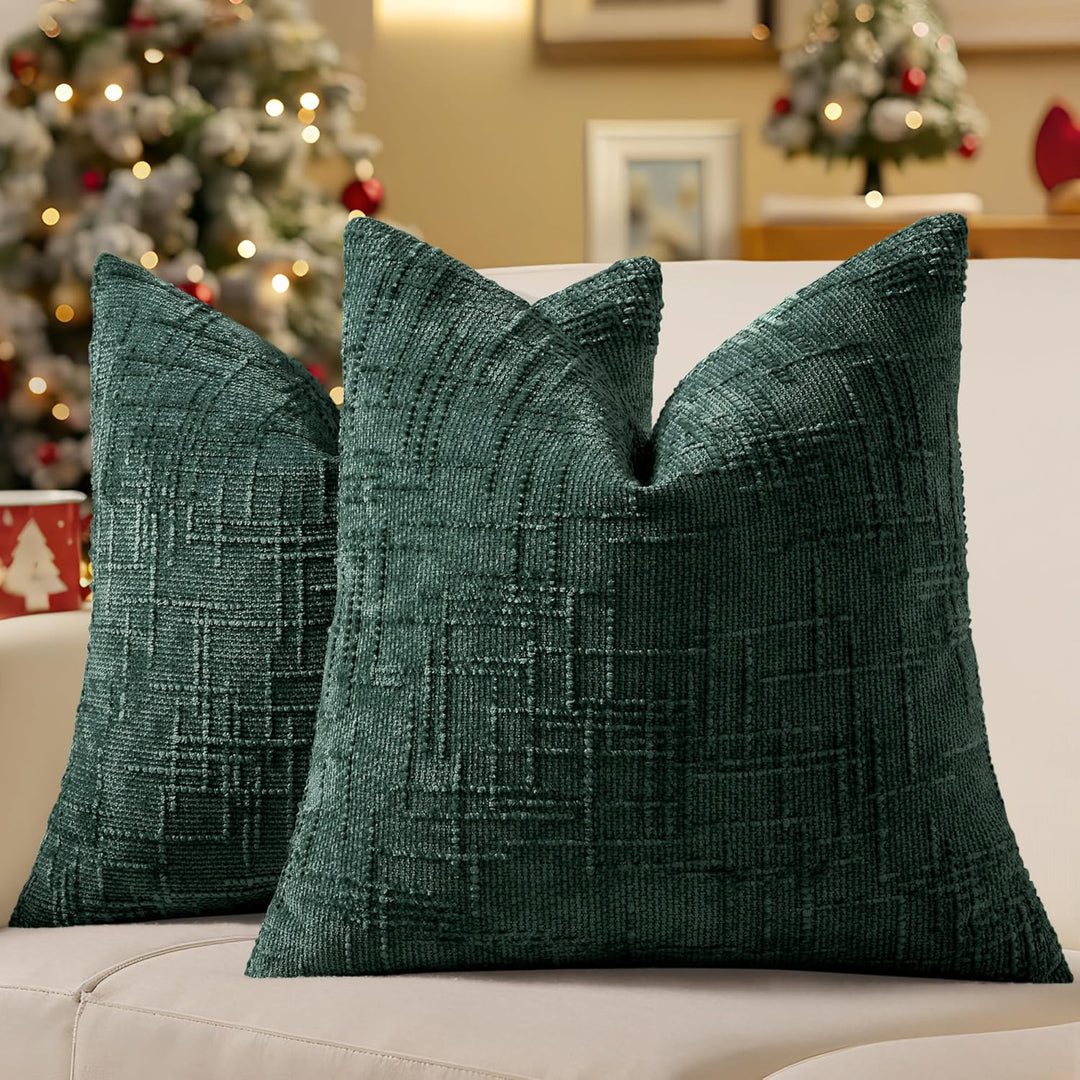 Textured Decorative Throw Pillow