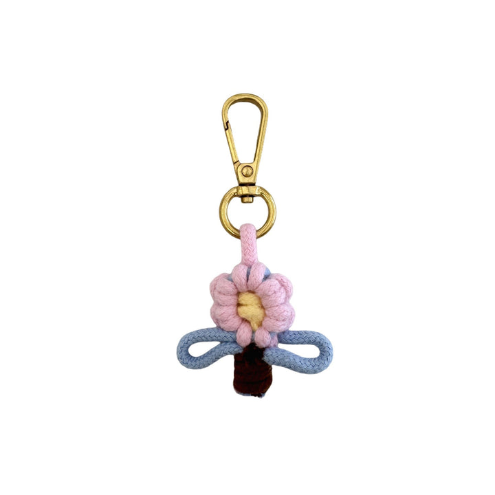 Decorative Floral Keychain