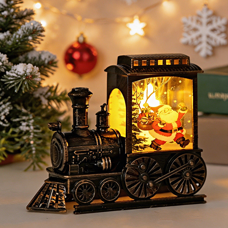 Christmas LED Pull Lantern