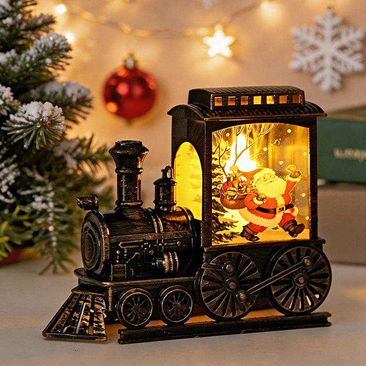 Christmas LED Pull Lantern