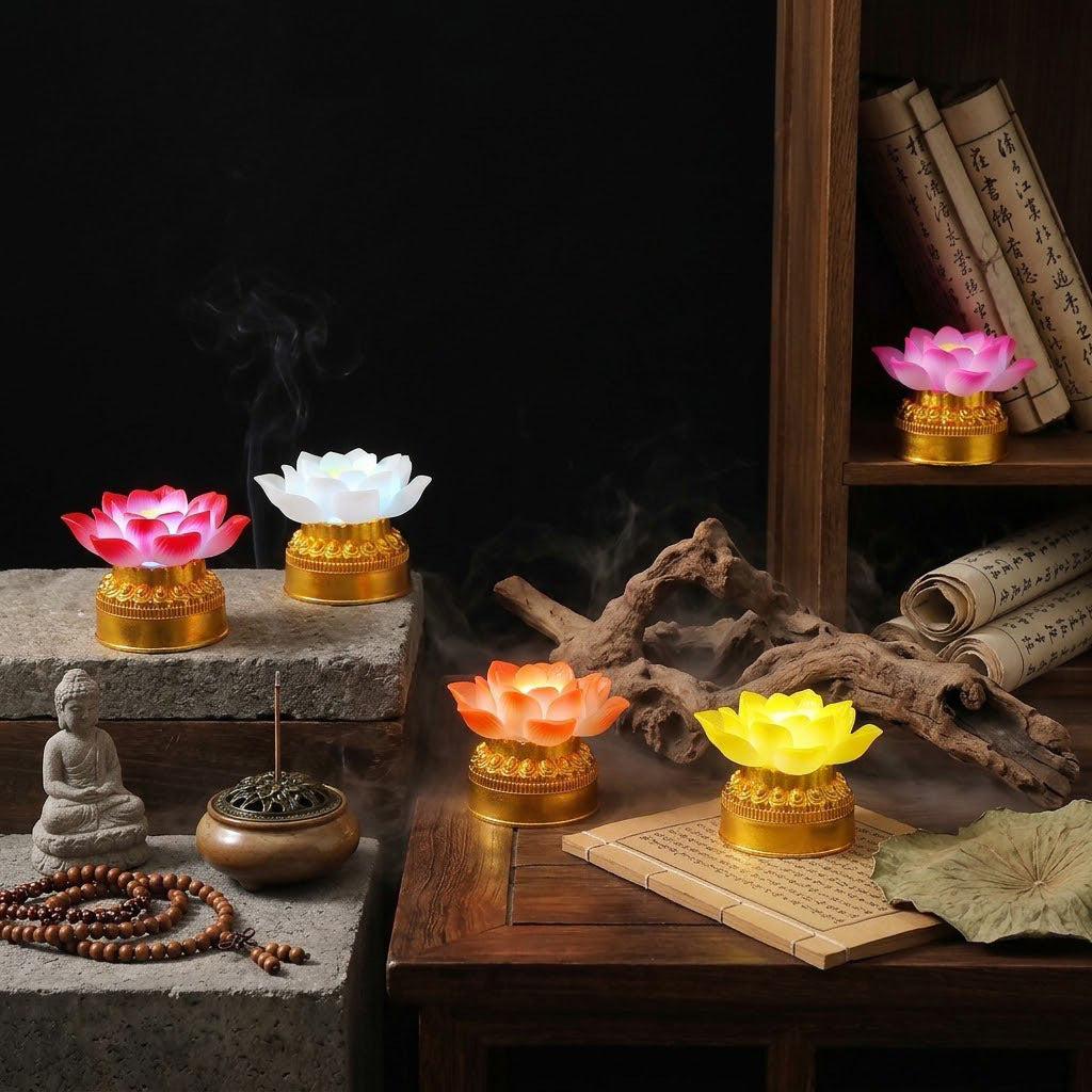 Decorative Lotus Flower Light