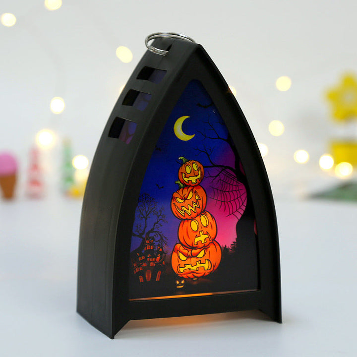 Creepy Halloween Deco Lamp