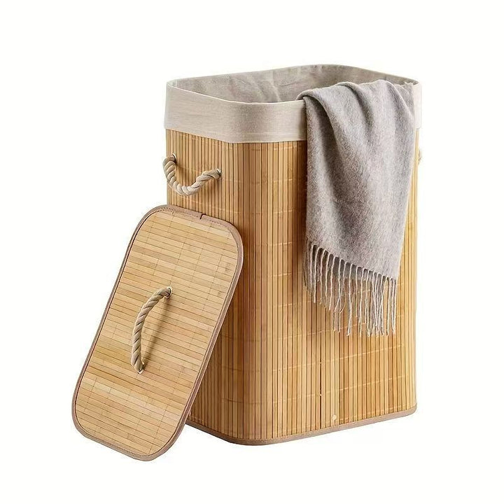 More Elegant and Practical Laundry Basket Made of Rattan