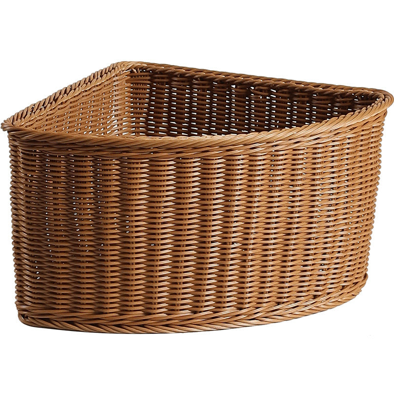Corner Woven Storage Basket