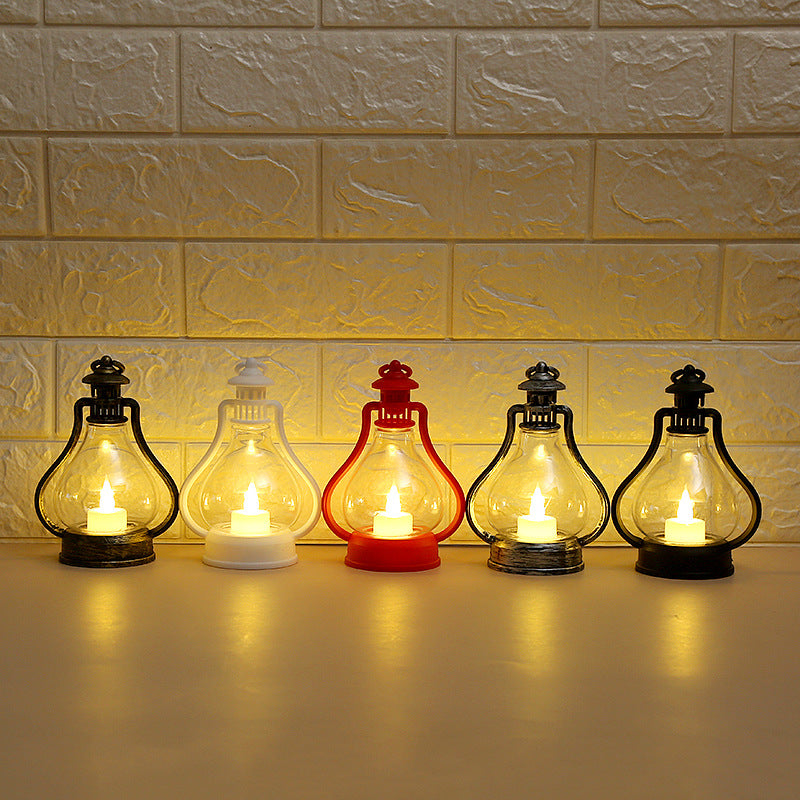 Decorative oil lamp