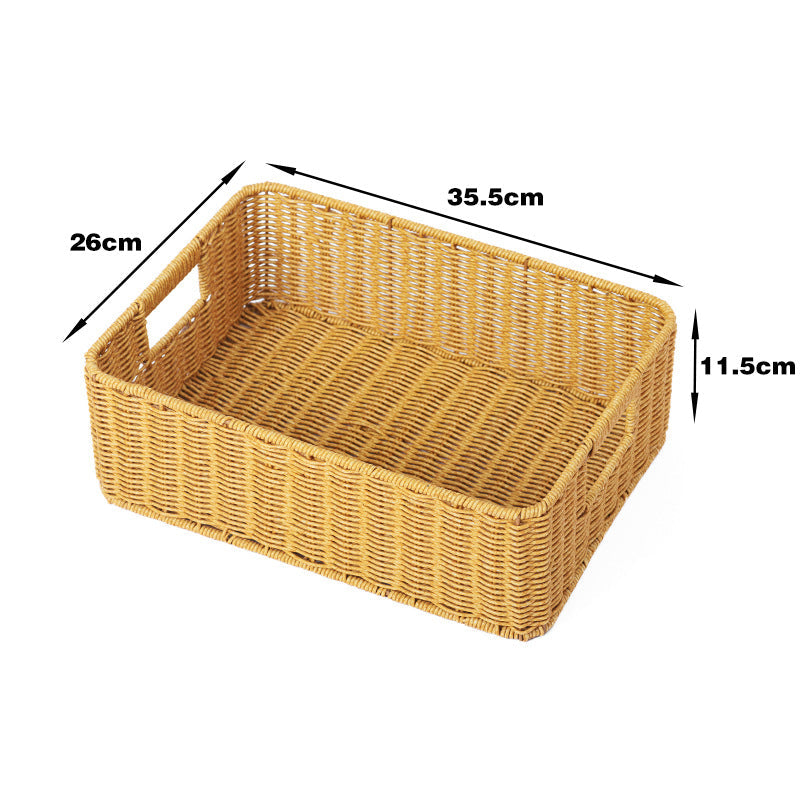 Home Storage Wicker Basket