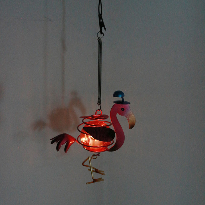 Decorative Metal Flamingo