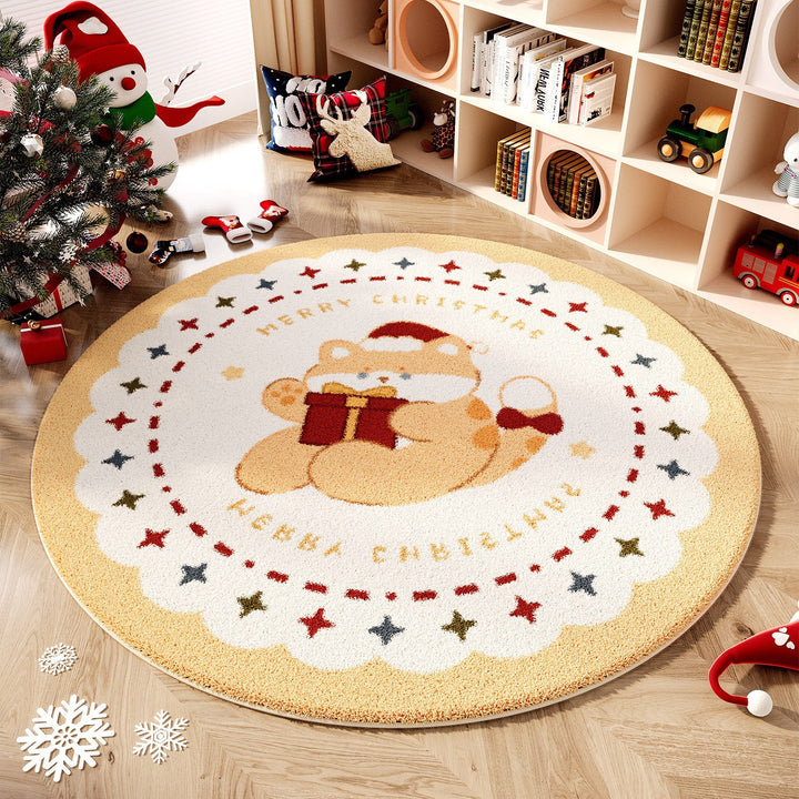 Festive Christmas Area Rug