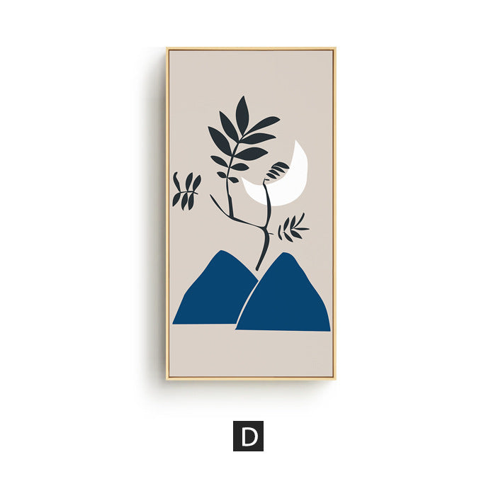 Framed Abstract Nature-Inspired Wall Art
