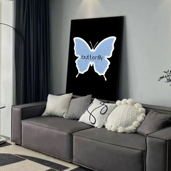 Butterfly-Themed Wall Art Print