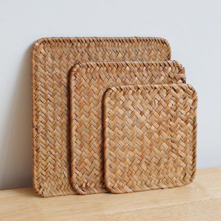 Handcrafted Bamboo Serving Platter