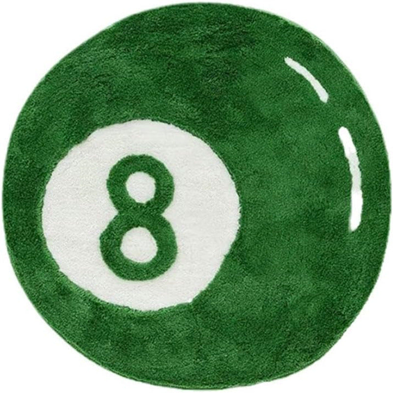 Fun Pool Table Theme Area Rug for Home