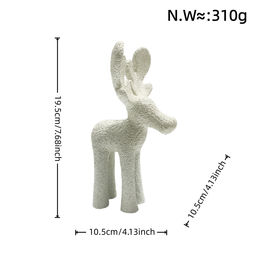 Stylish Reindeer Sculpture